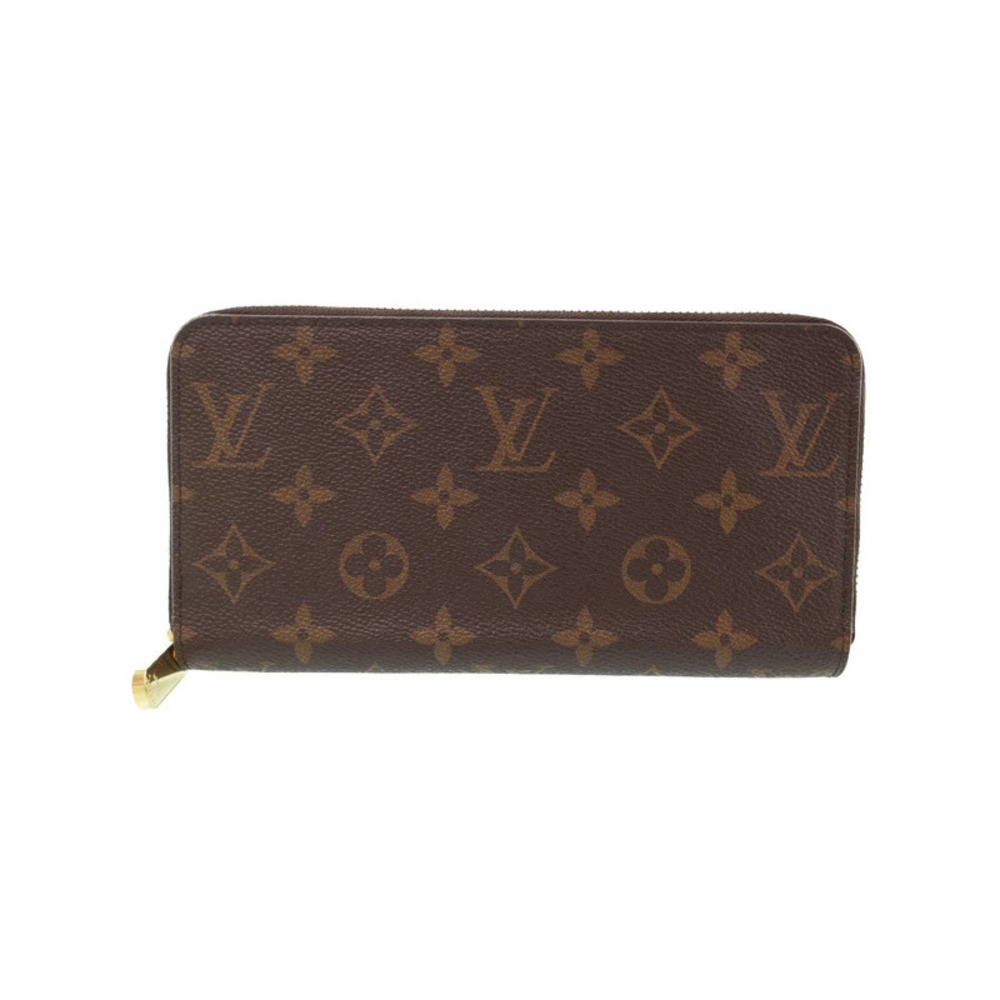 Louis Vuitton Monogram Zippy Wallet Round Zipper Long